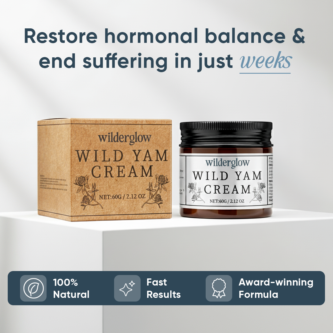 Wild Yam Cream For Hormonal Balance